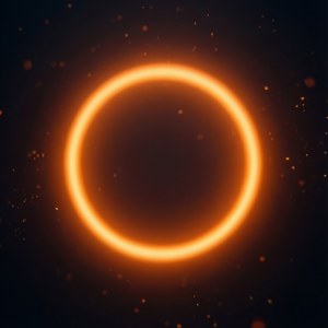 Orange Circle Glow