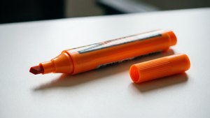Orange Marker Down