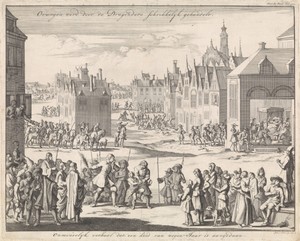 Orange opgeschrikt door gruwelijke daden van de cavalerie, 1685