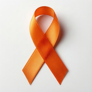 Orange Satin Ribbon