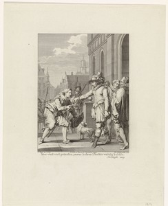 Oranje schenkt Goignies zijn zwaard, 1578