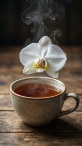 Orchid Tea Float