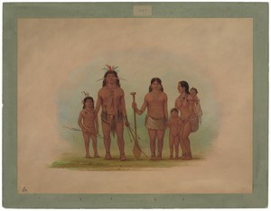 Orejona Chief and Family