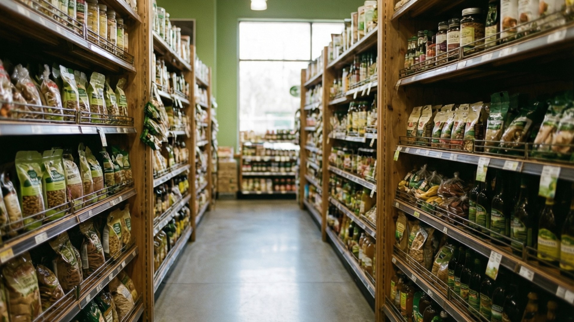 Organic Aisle Simplicity by Wallpapers.art Studio