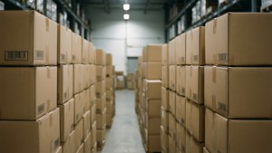 Organized Boxes Row