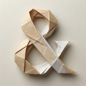 Origami Ampersand Fold