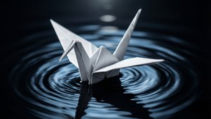 Origami Crane Float