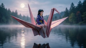 Origami Crane Ride