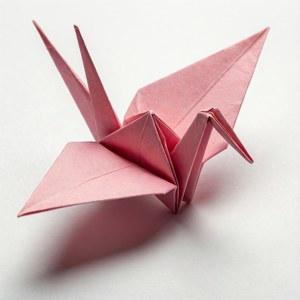Origami Crane Shadow