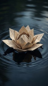 Origami Lotus Bloom