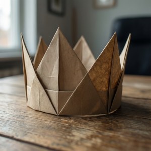 Origami Paper Crown