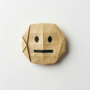 Origami Straight Face