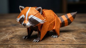 Origami Tanuki