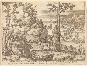 Orion Killed by Apollo