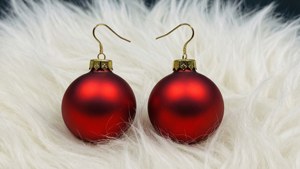 Ornament Ball Earrings