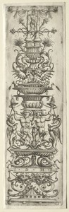 Ornament Fillet with Candelabre-Ornament