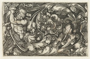Ornament met centaur
