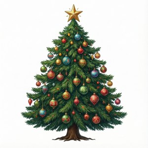 Ornament Tree Shirt Art