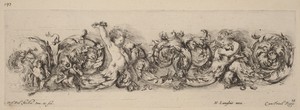Ornamental Frieze with Children and Dogs