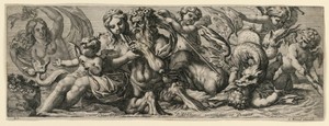 Ornamental Frieze with Sea Nymphs