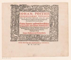 Ornamentrand met rolwerk