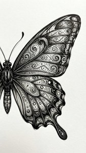 Ornate Butterfly Line