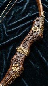 Ornate Carved Longbow