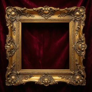 Ornate Gold Frame