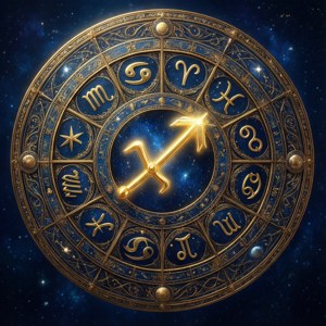 Ornate Zodiac Wheel