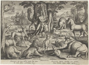 Orpheus, musicerend voor de dieren