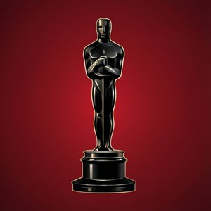 Oscar Icon Silhouette