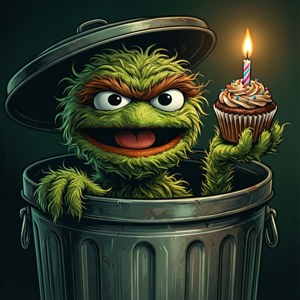 Oscar's Grouchy Birthday
