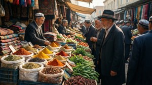 Osh Bazaar Colors
