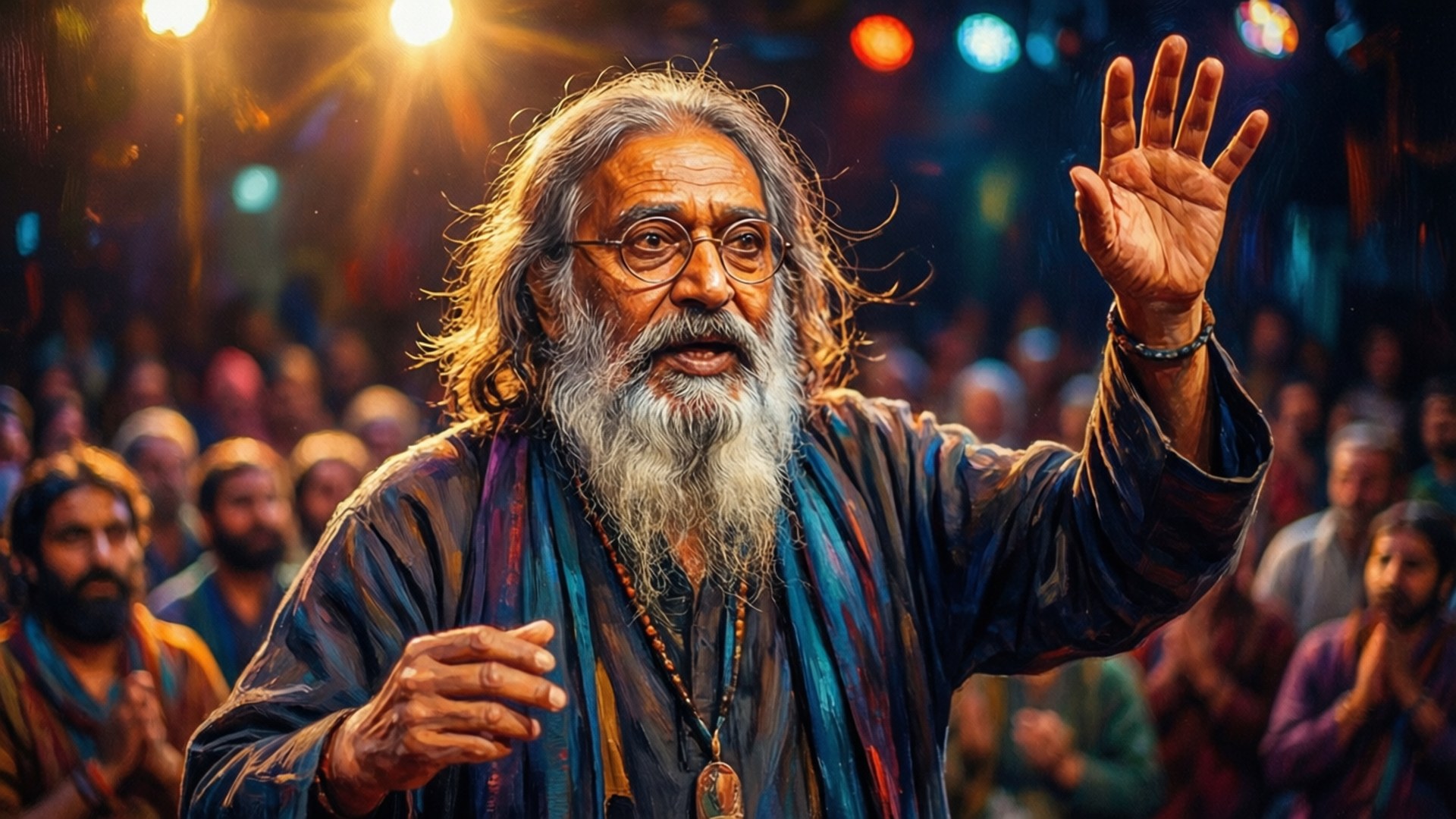 Osho Discourse Energy by Wallpapers.art Studio