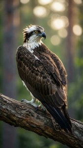 Osprey Perched Glance