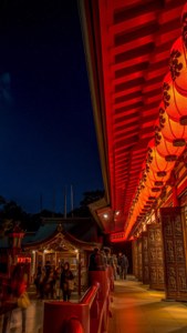 Osu Kannon Night Glow
