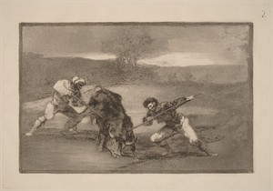 Otro modo de cazar a pie (Another Way of Hunting on Foot)
