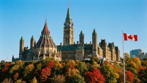 Ottawa Parliament in Fall