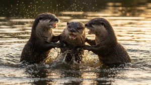 Otter Chase Splash