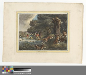 Otter Hunting, Plate 1