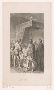 Otto II van Beieren op zijn sterfbed