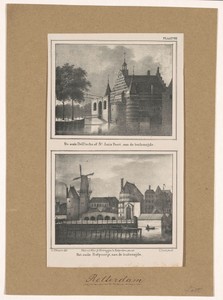 Oude Delftse Poort te Rotterdam