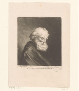 Oude man met een baard