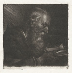 Oude man met een baard