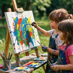 Outdoor Art Painting