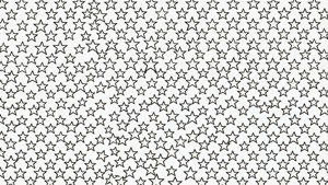 Outline Star Pattern