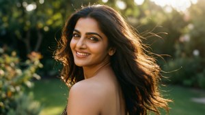Over Shoulder Smile