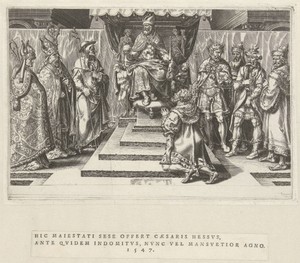 Overgave van de landgraaf van Hessen, 1547