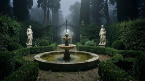 Overgrown Night Garden