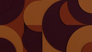 Overlapping Brown Circles